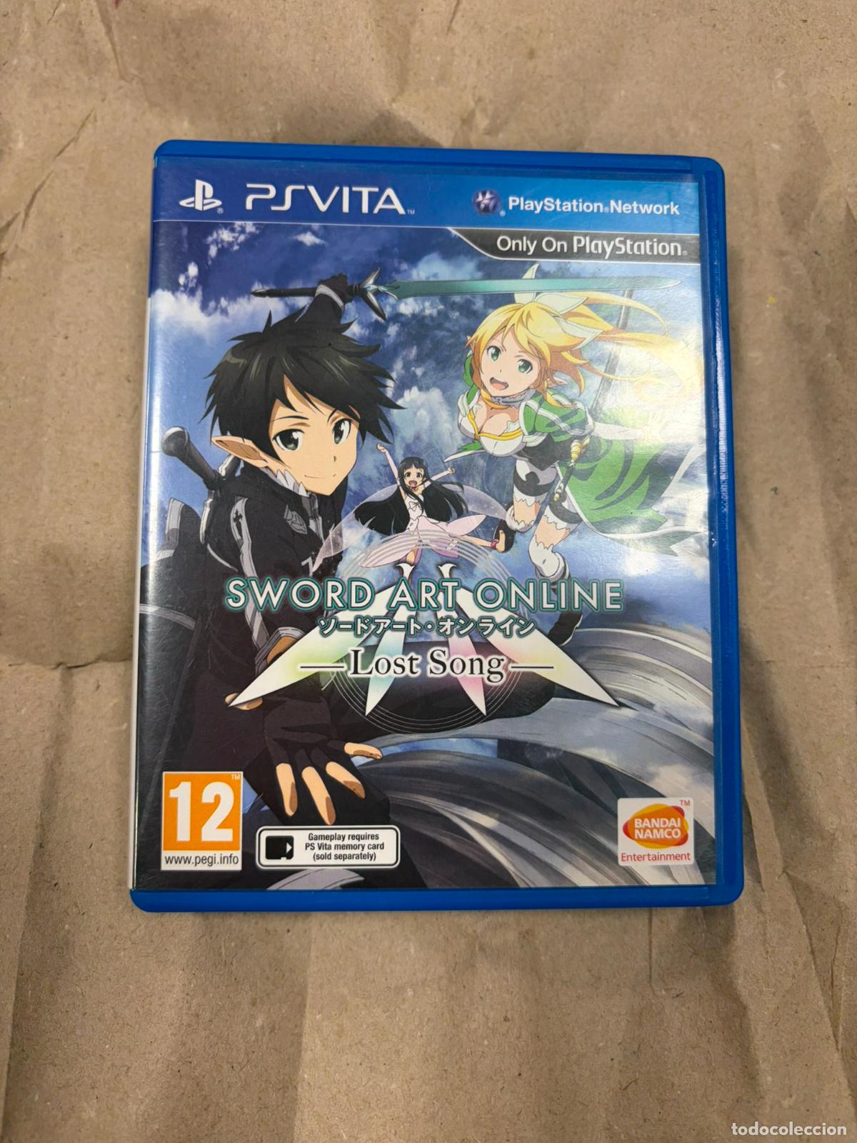 Videojuegos y Consolas PS Vita de segunda mano: Sword art online lost song - Sony ps vita PSVITA - Pal esp completo