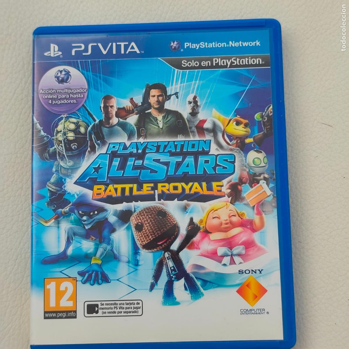 Videojuegos y Consolas PS Vita de segunda mano: PS VITA PLAY STATION ALL-STARS BATTLE ROYALE MUY BUEN ESTADO PAL ESPA&Ntilde;A