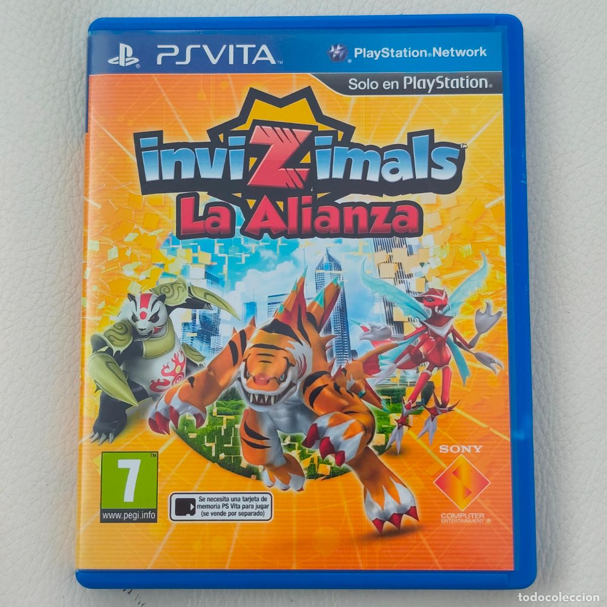 Videojuegos y Consolas PS Vita de segunda mano: INVIZIMALS LA ALIANZA PSVITA PS VITA SONY