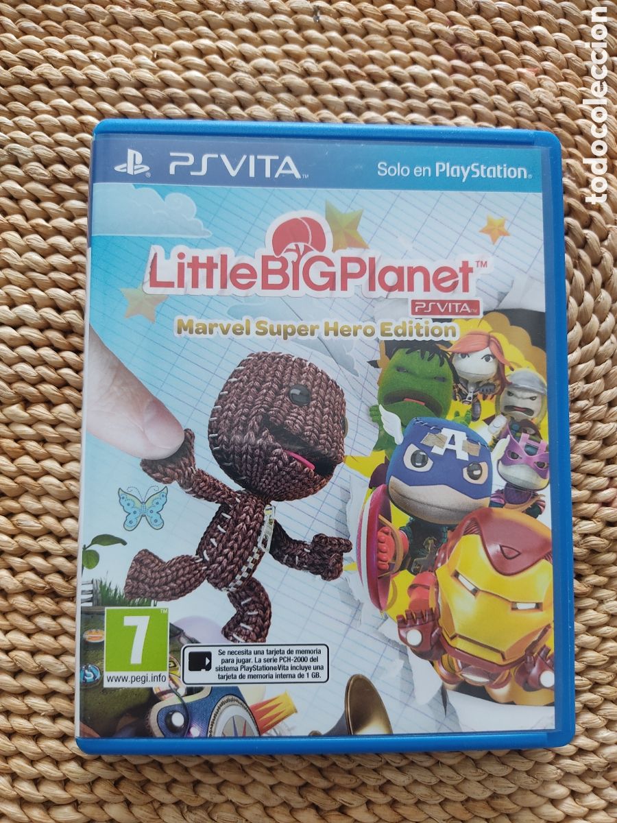 Videojuegos y consolas PS Vita de segunda mano: LITTLE BIG PLANET MARVEL SUPER HERO EDITION PSVITA