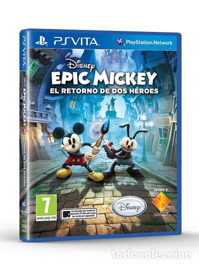 Videojuegos y consolas PS Vita de segunda mano: Epic Mickey: El retorno de dos h&eacute;roes- 0711719238867