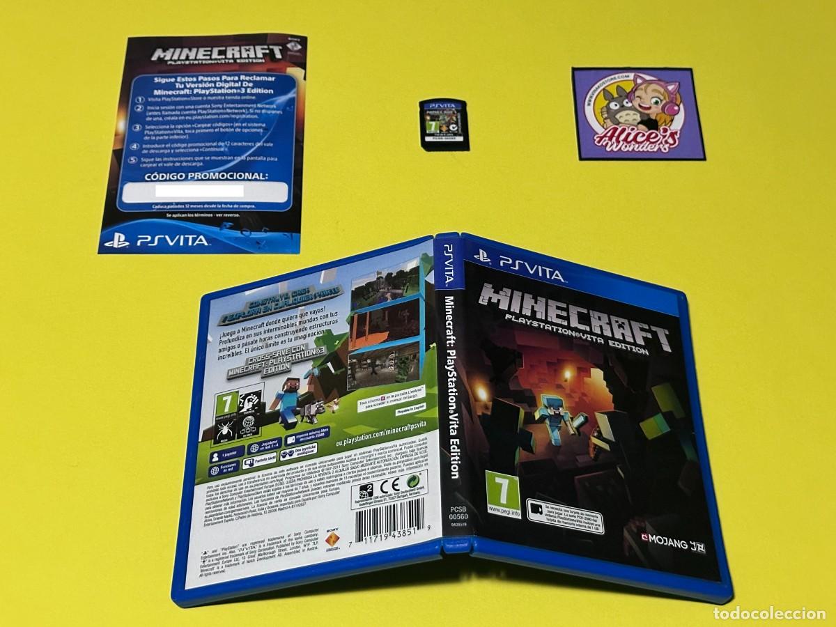 Videojuegos y consolas PS Vita de segunda mano: Minecraft Playstation Vita Edition Sony PSvita PAL Espa&ntilde;a