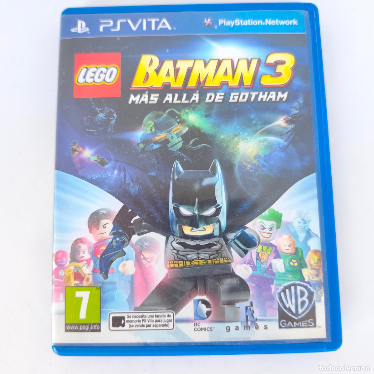 Videojuegos y consolas PS Vita de segunda mano: LEGO BATMAN 3 MAS ALLA DE GOTHAM SONY PSVITA PS VITA