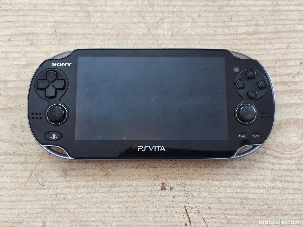 Videojuegos y consolas PS Vita de segunda mano: Consola Sony PS Vita PCH-1104 Negra + Funda