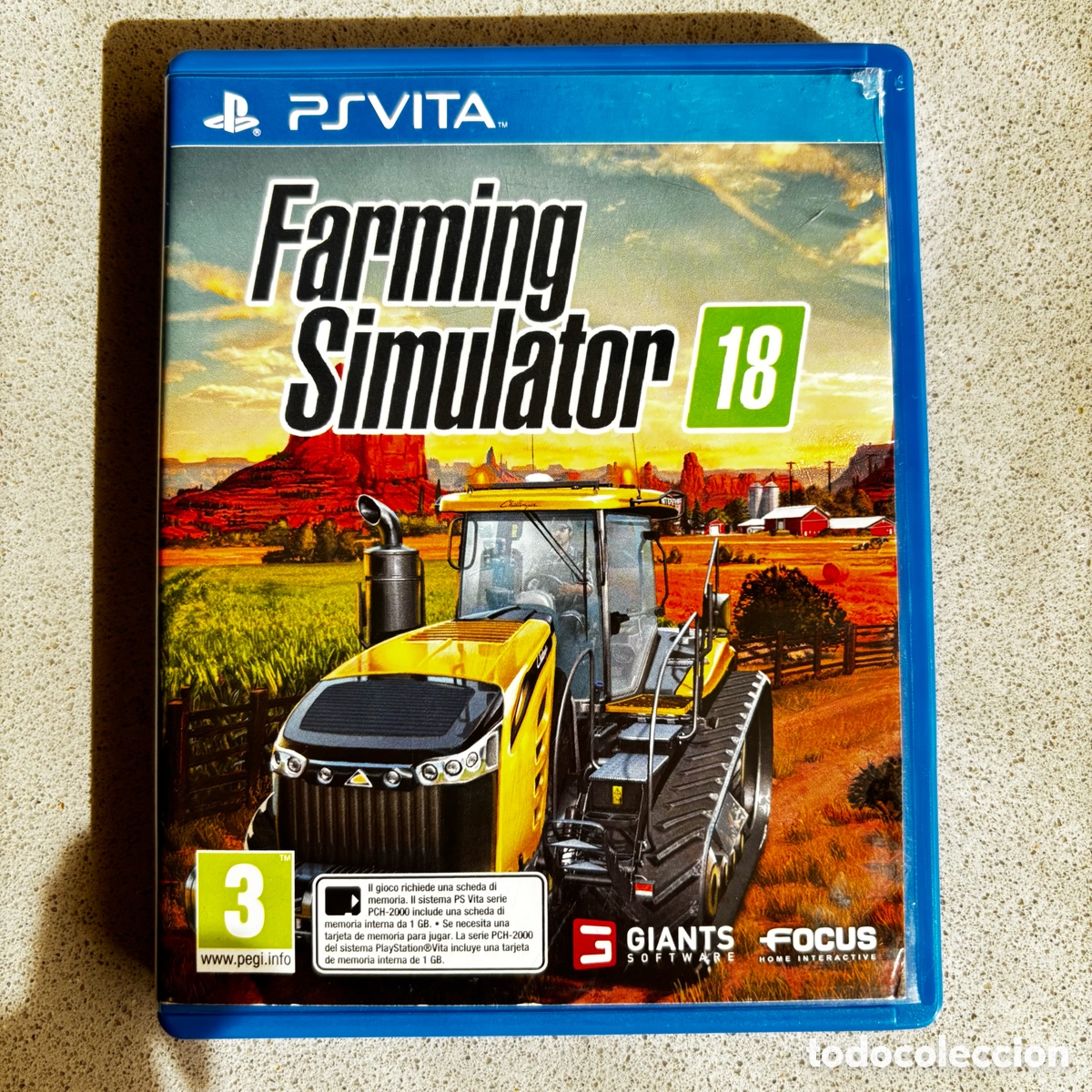 Videojuegos y consolas PS Vita de segunda mano: Juego PS Vita Farming Simulator 18