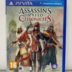 Videojuegos y Consolas PS Vita: ASSASSIN’S CREED CHRONICLES PS VITA COMPLETO PAL UK. Lote 313411703