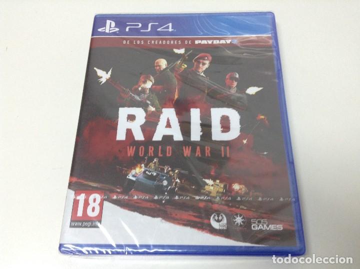 Videojuegos y consolas PS4 de segunda mano: RAID WORLD WAR II - Foto 1