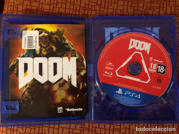 Videojuegos y consolas PS4 de segunda mano: Juego doom de play 4 - Foto 2