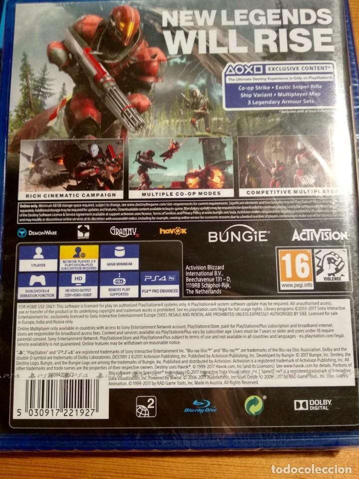 Videojuegos y consolas PS4 de segunda mano: PS4 DESTINY 2 PAL NUEVO Y PRECINTADO - Foto 2