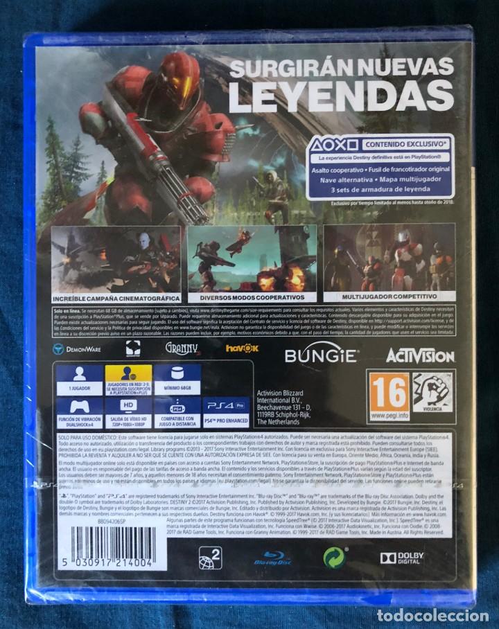 Videojuegos y consolas PS4 de segunda mano: Destiny 2 PS4 PRECINTADO!!! - Foto 2