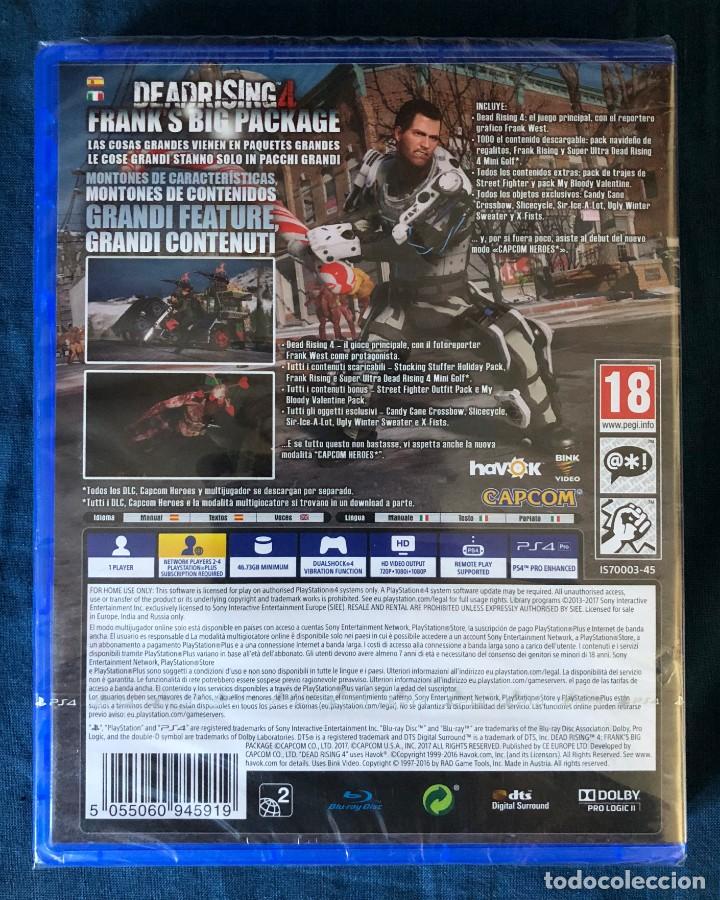 Videojuegos y consolas PS4 de segunda mano: Deadrising 4: Franks Big Package PS4 PRECINTADO!!! - Foto 2