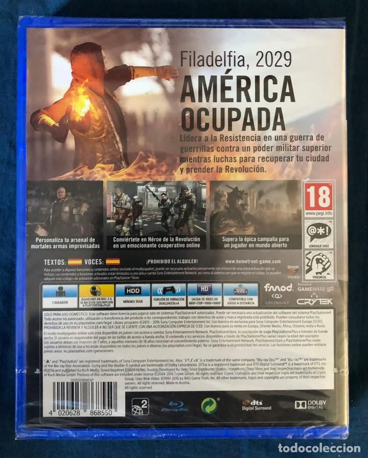 Videojuegos y consolas PS4 de segunda mano: HomeFront: The Revolution PS4 PRECINTADO!!! - Foto 2