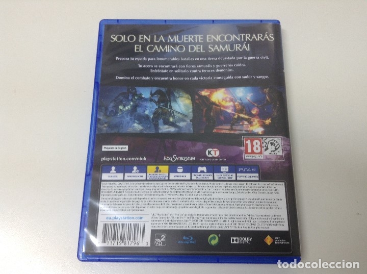 Videojuegos y consolas PS4 de segunda mano: NIOH - Foto 2