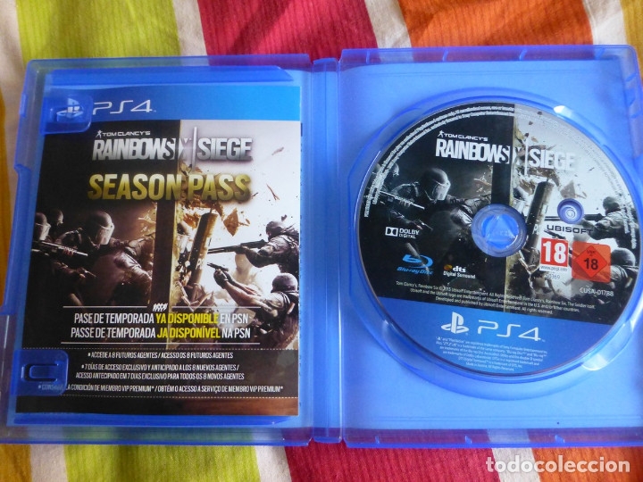 Videojuegos y consolas PS4 de segunda mano: PS4 RAINBOWS X SIEGE - Foto 3