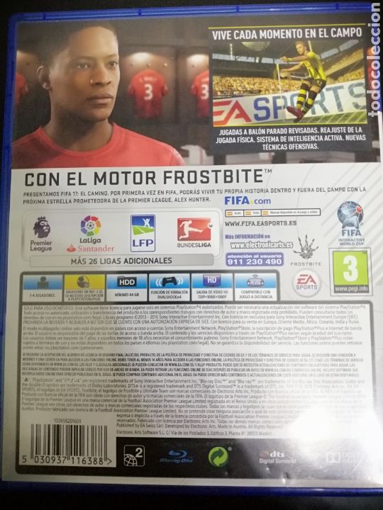 Videojuegos y consolas PS4 de segunda mano: Fifa 17. PS4 - Foto 2