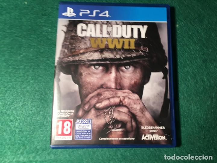 Videojuegos y consolas PS4 de segunda mano: JUEGO PS4 CALL DUTY WWII - Foto 1