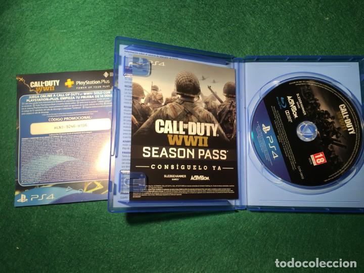 Videojuegos y consolas PS4 de segunda mano: JUEGO PS4 CALL DUTY WWII - Foto 3