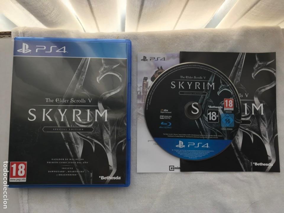 sd1204 skyrim especial edition ps4 solo disco - Compra venta en  todocoleccion