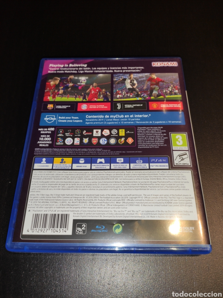 Videojuegos y consolas PS4 de segunda mano: Ps4 football pes2020 - Foto 2