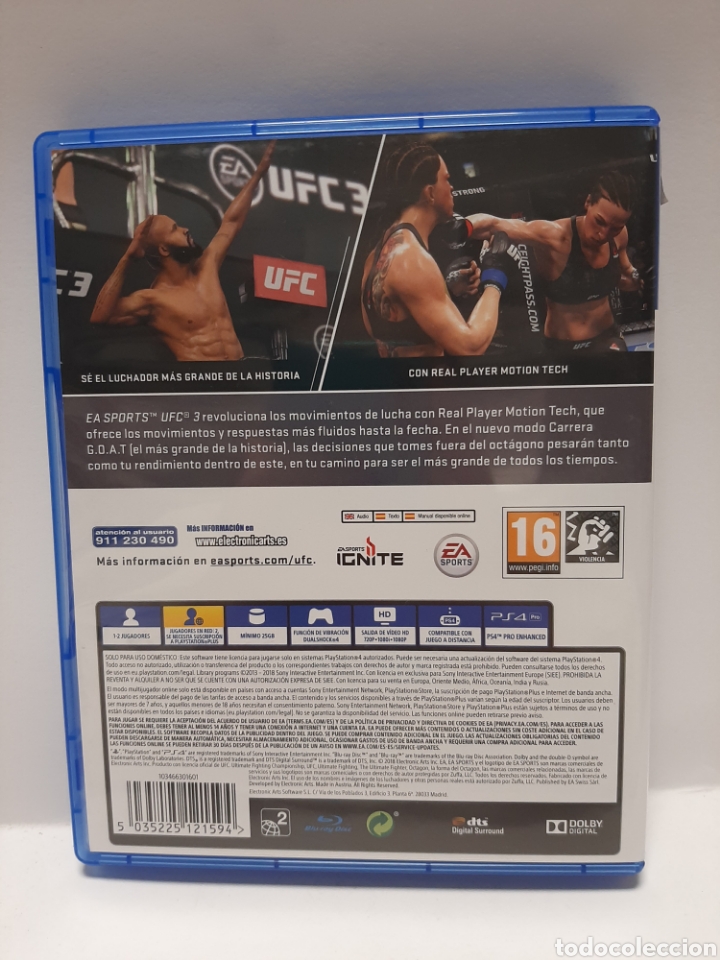 UFC - PlayStation 4 : : Videojuegos