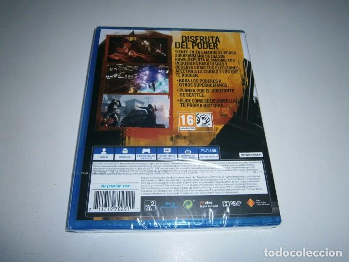 Videojuegos y consolas PS4 de segunda mano: inFAMOUS SECOND SON PLAYSTATION 4 PAL ESPA&Ntilde;A NUEVO PRECINTADO - Foto 2