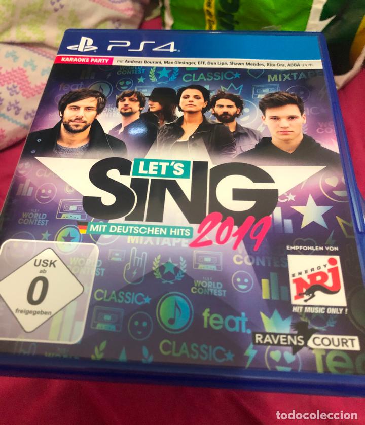 juego ps4 lets sing 2019 mit deutschen hits sin - Buy Video games and  consoles PS4 on todocoleccion