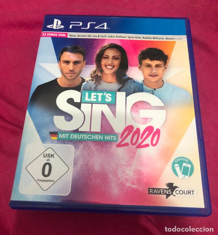juego ps4 lets sing 2020 mit deutschen hits sin - Buy Video games and  consoles PS4 on todocoleccion