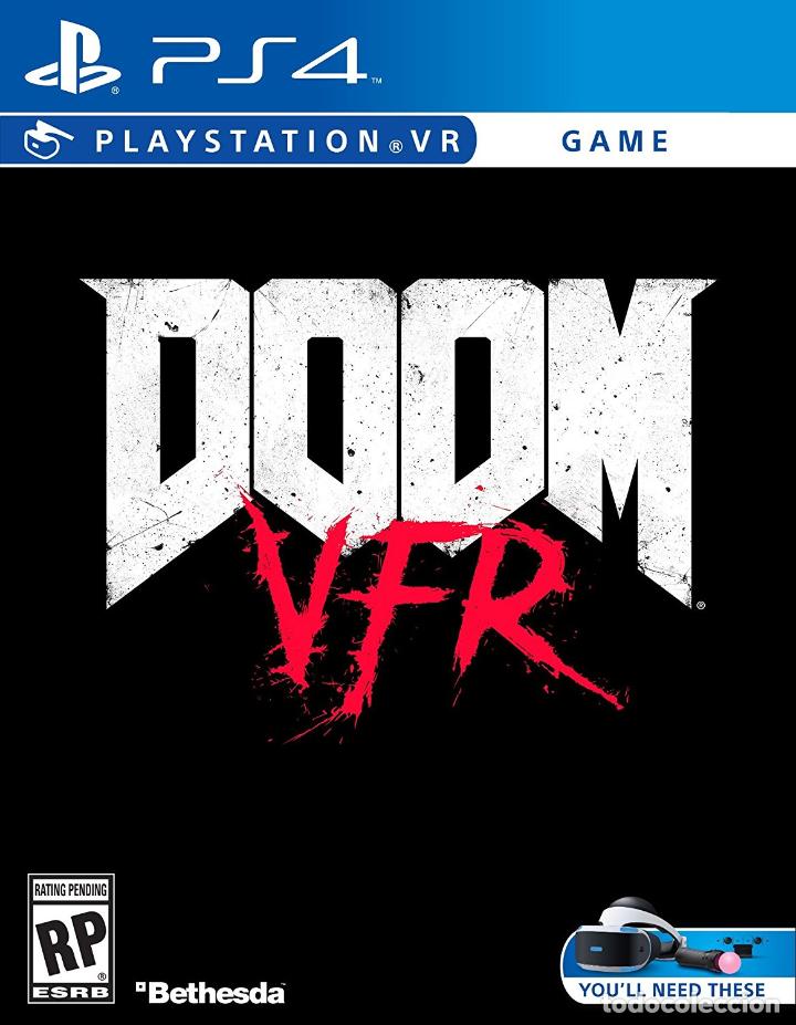 Videojuegos y consolas PS4 de segunda mano: Doom VFR - PS4 (Nuevo - Precintado) - Foto 1