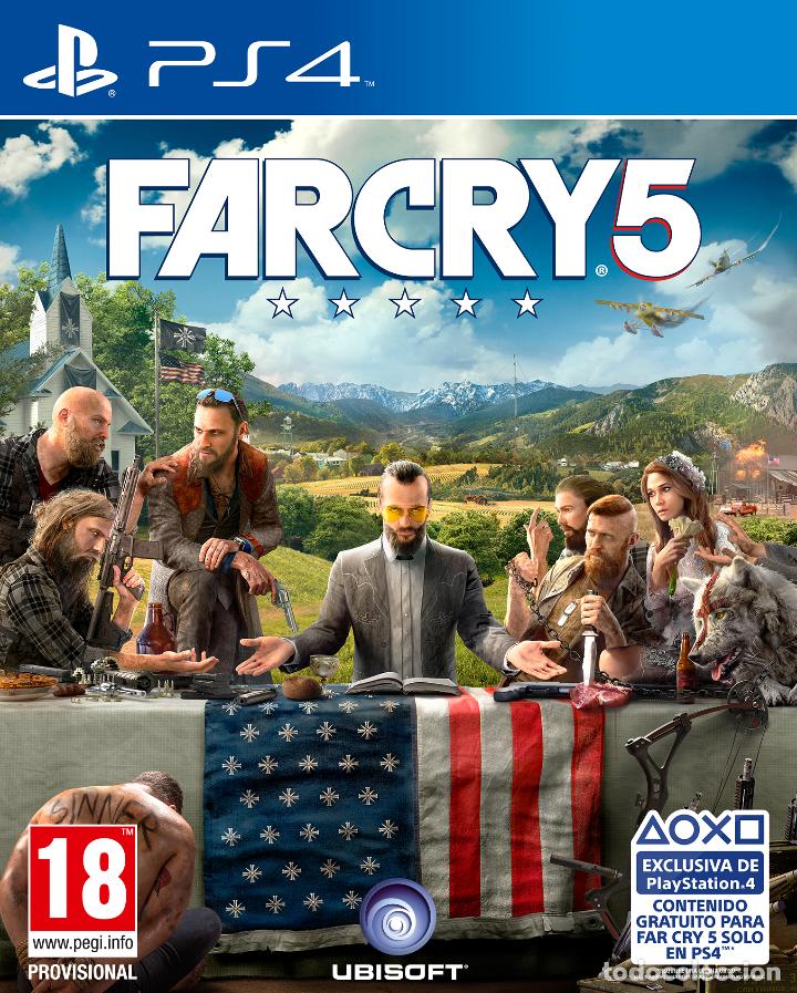 Videojuegos y consolas PS4 de segunda mano: Far Cry 5 - PS4 (Nuevo - Precintado) - Foto 1