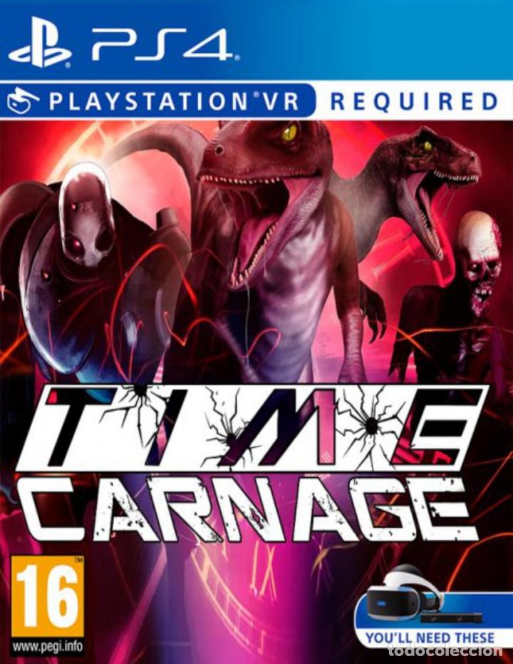 Videojuegos y consolas PS4 de segunda mano: Time Carnage (VR) - PS4 (Nuevo - Precintado) - Foto 1