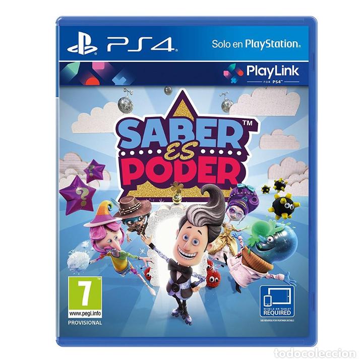 Videojuegos y consolas PS4 de segunda mano: Saber es poder (PlayLink) - PS4 (Nuevo - Precintado) - Foto 1