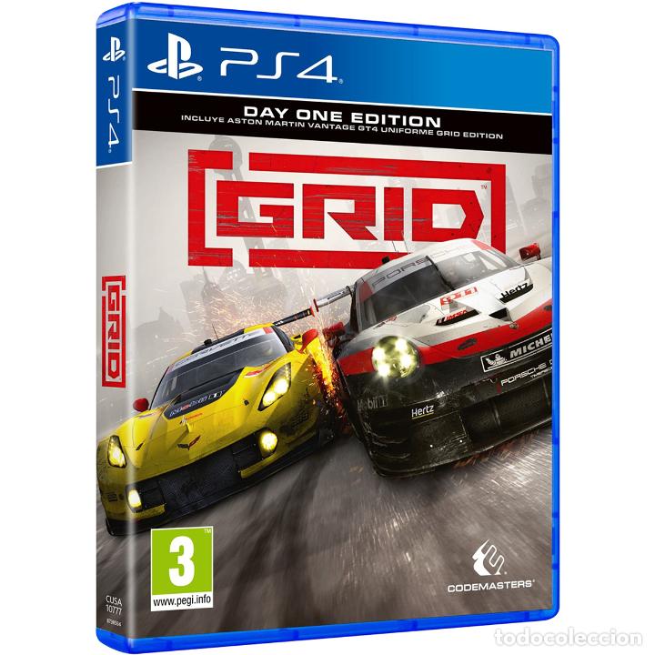 Videojuegos y consolas PS4 de segunda mano: Grid Day 1 Edition - PS4 (Nuevo - Precintado) - Foto 1