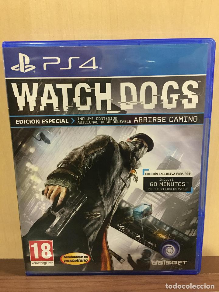 Videojuegos y consolas PS4 de segunda mano: Watch Dogs - PS4 (2&ordf; Mano - Bueno) - Foto 1