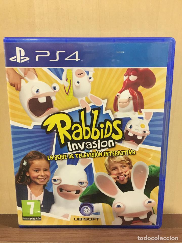 Videojuegos y consolas PS4 de segunda mano: Rabbids Invasion - PS4 (2&ordf; Mano - Bueno) - Foto 1