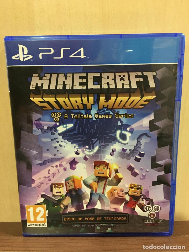 Videojuegos y consolas PS4 de segunda mano: Minecraft Story Mode - PS4 (2&ordf; Mano - Bueno) - Foto 1