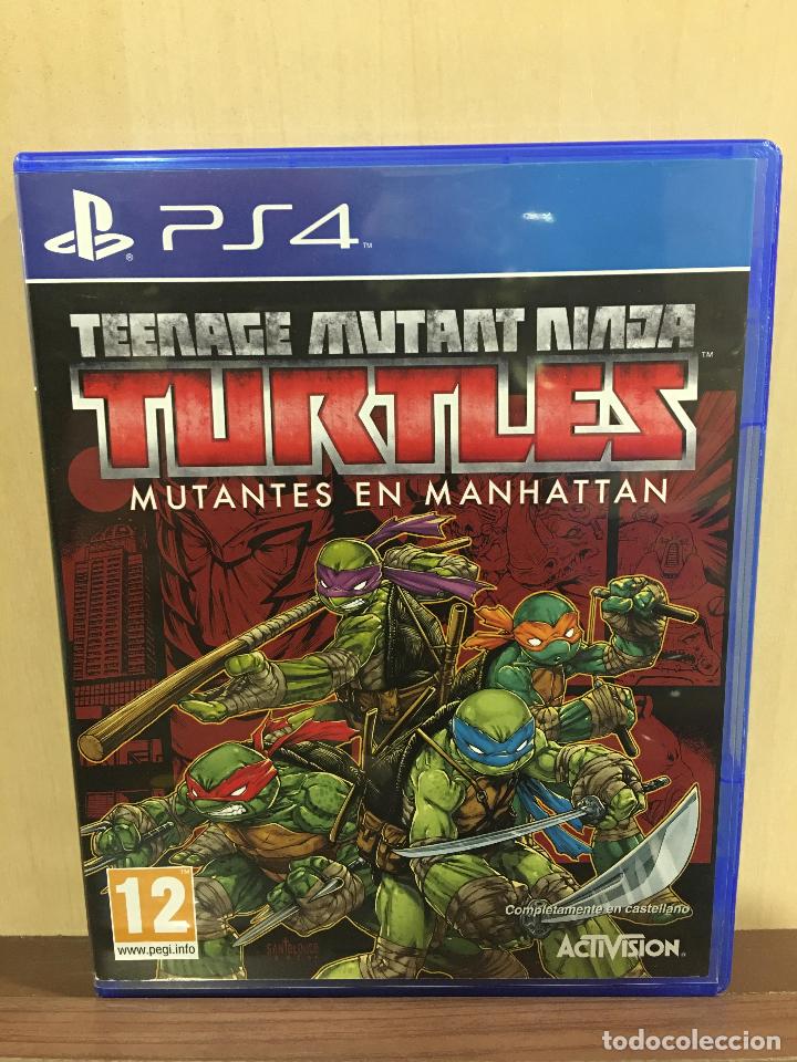 Videojuegos y consolas PS4 de segunda mano: Teenage Mutant Ninja Turtles Mutantes en ManhattanPS4]