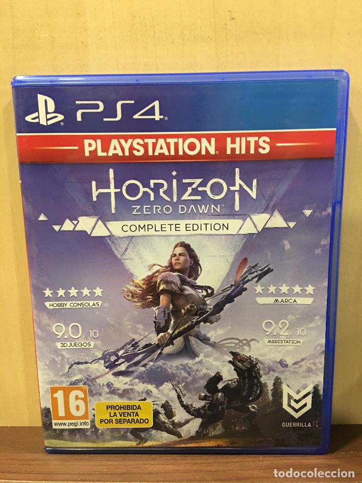 Videojuegos y consolas PS4 de segunda mano: Horizon Zero Dawn Complete Edition Hits - PS4 (2&ordf; Mano - Bueno) - Foto 1