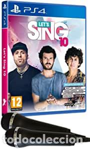 Videojuegos y consolas PS4 de segunda mano: Lets sing 10 +2 micros - PS4 (2&ordf; Mano - Bueno) - Foto 1
