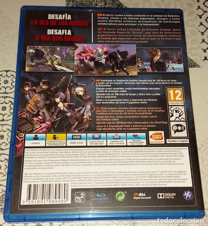 Videojuegos y consolas PS4 de segunda mano: GOD EATER 2 RAGE BURST PS4 PAL ESPA&Ntilde;A CON POSTER - Foto 3