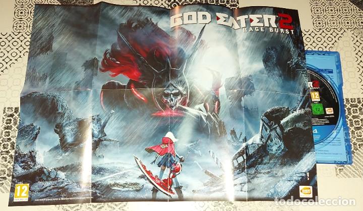 Videojuegos y consolas PS4 de segunda mano: GOD EATER 2 RAGE BURST PS4 PAL ESPA&Ntilde;A CON POSTER - Foto 5