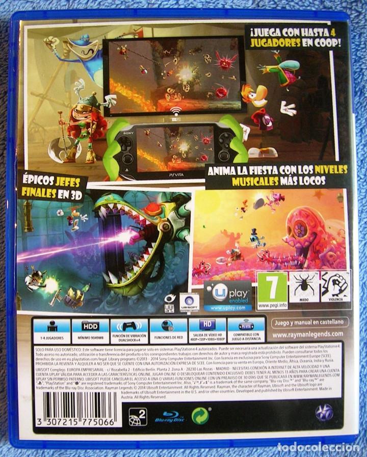 Videojuegos y consolas PS4 de segunda mano: RAYMAN LEGENDS - PS4 PLAYSTATION 4 - EN CASTELLANO - Foto 2