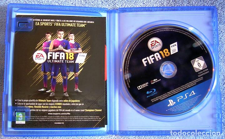 Videojuegos y consolas PS4 de segunda mano: FIFA 18 - PS4 - PLAYSTATION - - EN CASTELLANO. - Foto 3