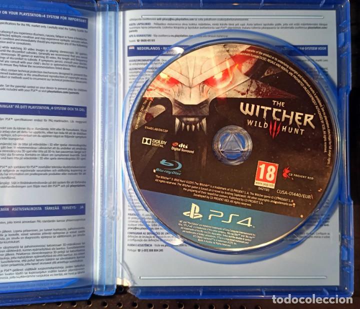 Videojuegos y consolas PS4 de segunda mano: Videojuego: The Witcher 3: Wild Hunt, PS4 - Multilenguaje - Foto 4