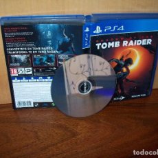 Videojuegos y Consolas PS4: TOMB RAIDER SHADOW OF THE - JUEGO PS4 CARATULA RAJADA. Lote 312348703