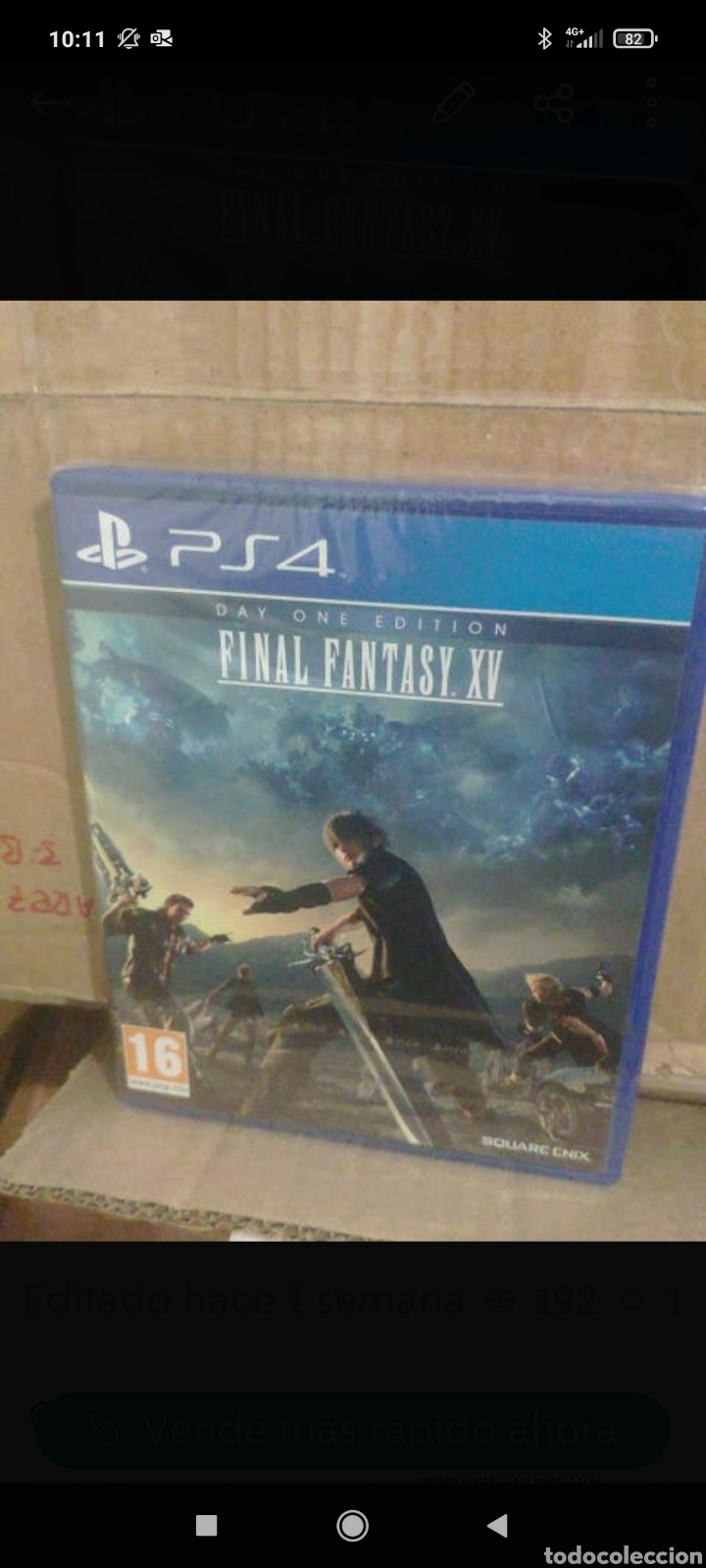 Videojuegos y consolas PS4 de segunda mano: Final fantasy 15 - Foto 1