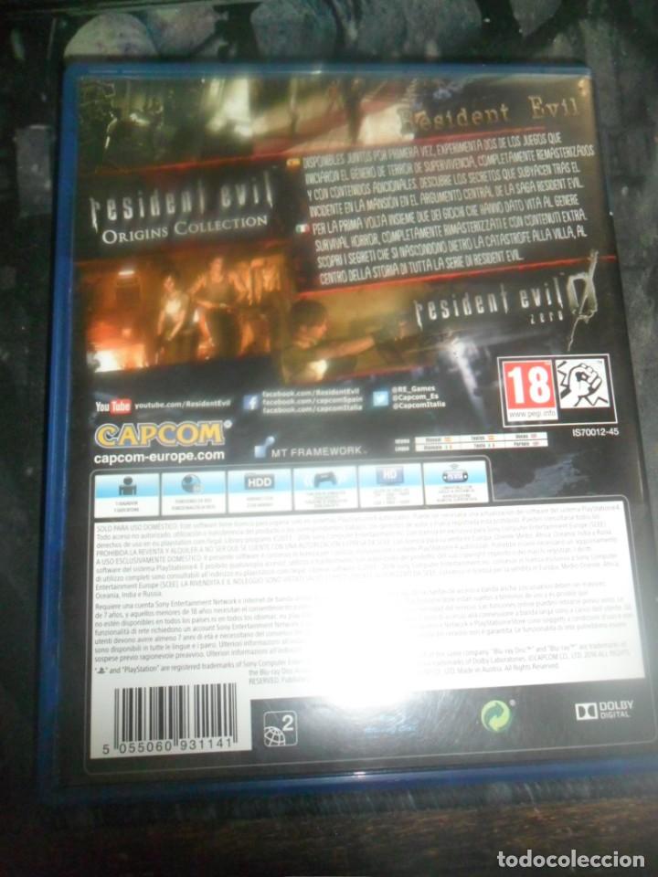 Videojuegos y consolas PS4 de segunda mano: 660- PS4 - Resident evil origins collection de Capcom - Foto 3