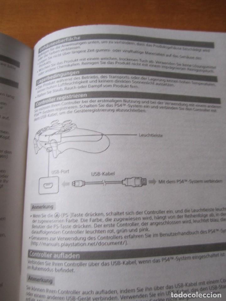 Videojuegos y consolas PS4 de segunda mano: Manual Original DualShock 4 Wireless Controller PlayStation - Foto 4