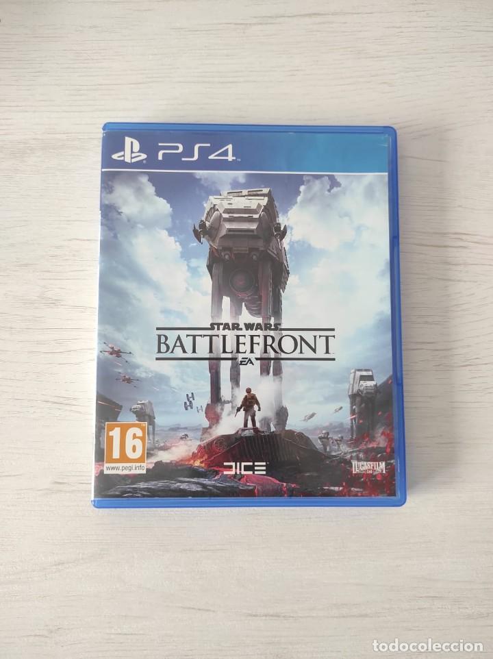 Videojuegos y consolas PS4 de segunda mano: Star Wars BATTLEFRONT PS4 PAL - Foto 1