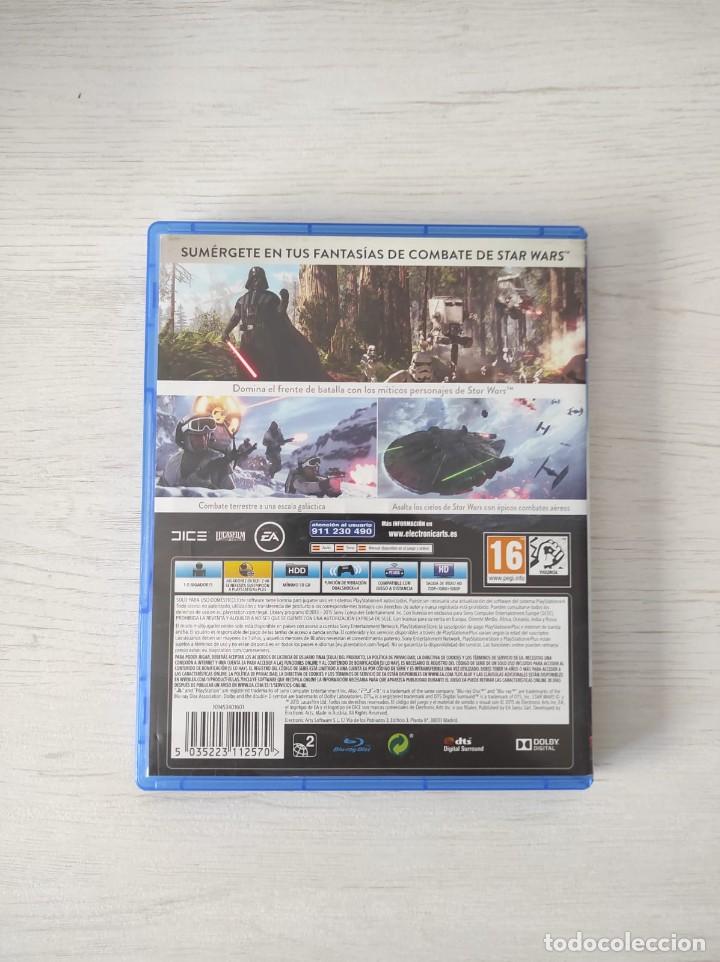 Videojuegos y consolas PS4 de segunda mano: Star Wars BATTLEFRONT PS4 PAL - Foto 3
