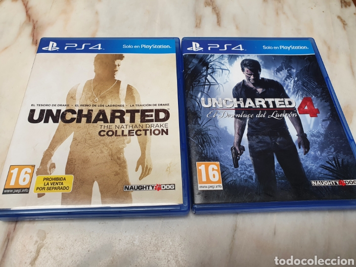 lote uncharted ps4 - Acquista Videogiochi e console PS4 su todocoleccion